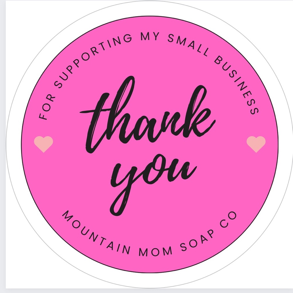 VANILLA&COCONUT Glycerin Bar Soap/ Mountain Mom Soap Co/ 4.5 oz / pink - Picture 9 of 9